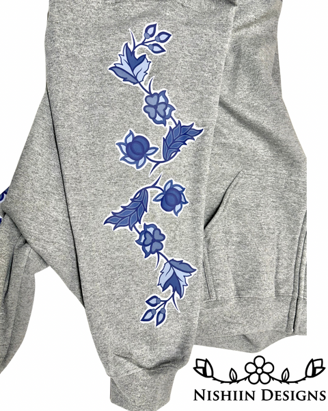 Zip Up Hoodie - Heather Grey