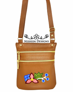 Nishiin Designs Cross Body Purse - Gold Hardware