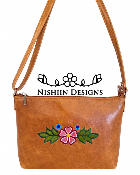 Nishiin Designs Cross Body Purse - Tan