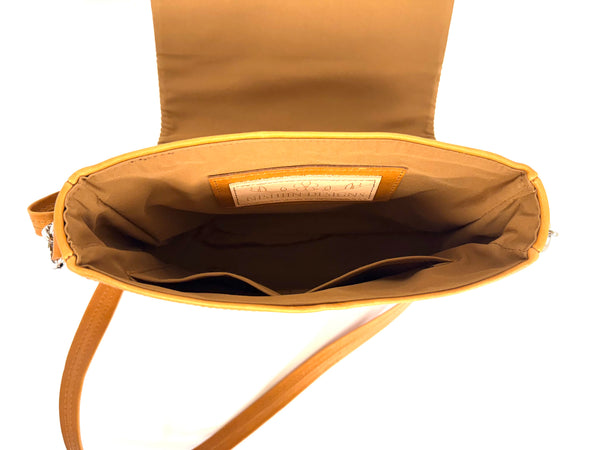 1. Nishiin Designs Messenger Style Cross Body Purse - Tan