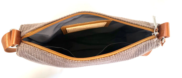 Nishiin Designs Corduroy Cross Body Purse