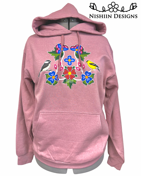 Hoodie in Rosewood