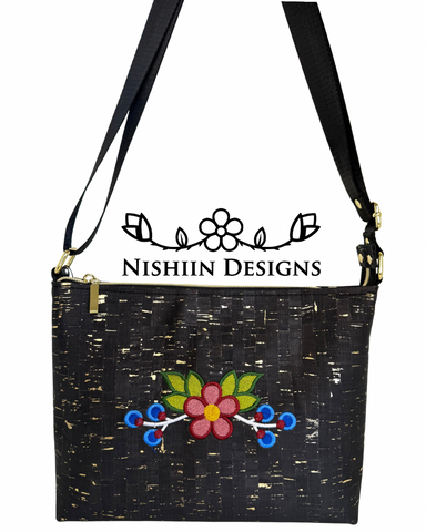 Nishiin Designs Cross Body Purse in Cork