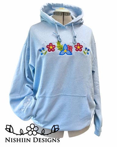 Soft Cozy Baby Blue Hoodie