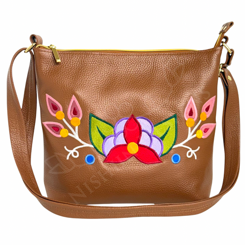 Nishiin Designs Cross Body Purse - Tan