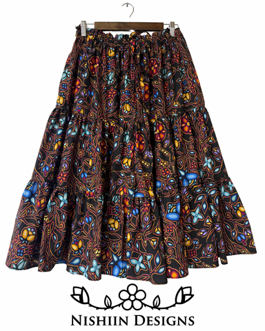 Nishiin Designs 3 Tier Skirt - Black