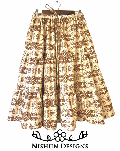 Nishiin Designs 3 Tier Skirt - Cream