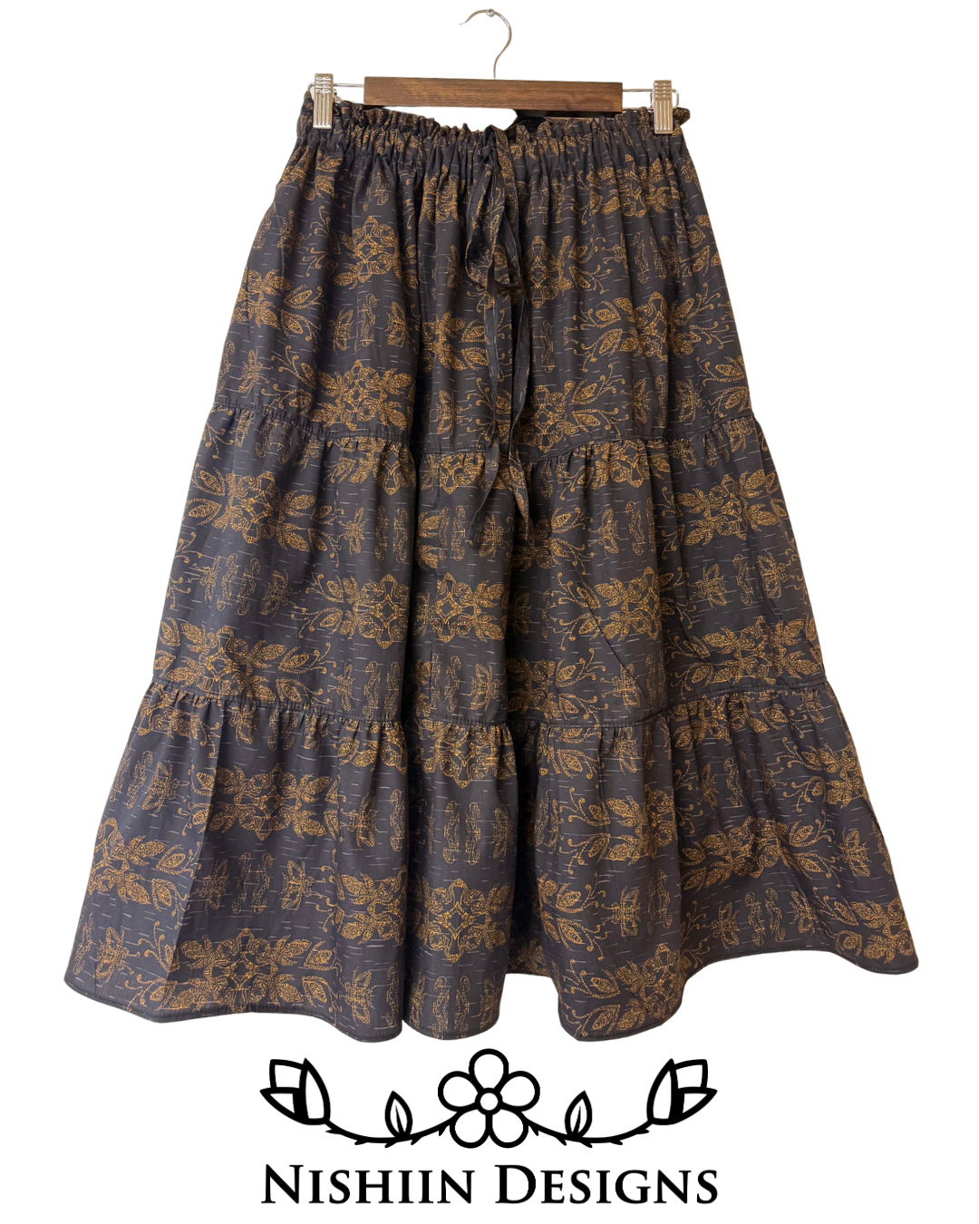 Nishiin Designs 3 Tier Skirt - Black