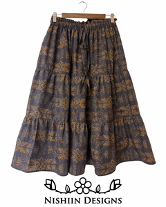 Nishiin Designs 3 Tier Skirt - Black