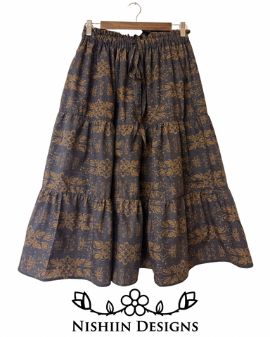 Nishiin Designs 3 Tier Skirt - Black