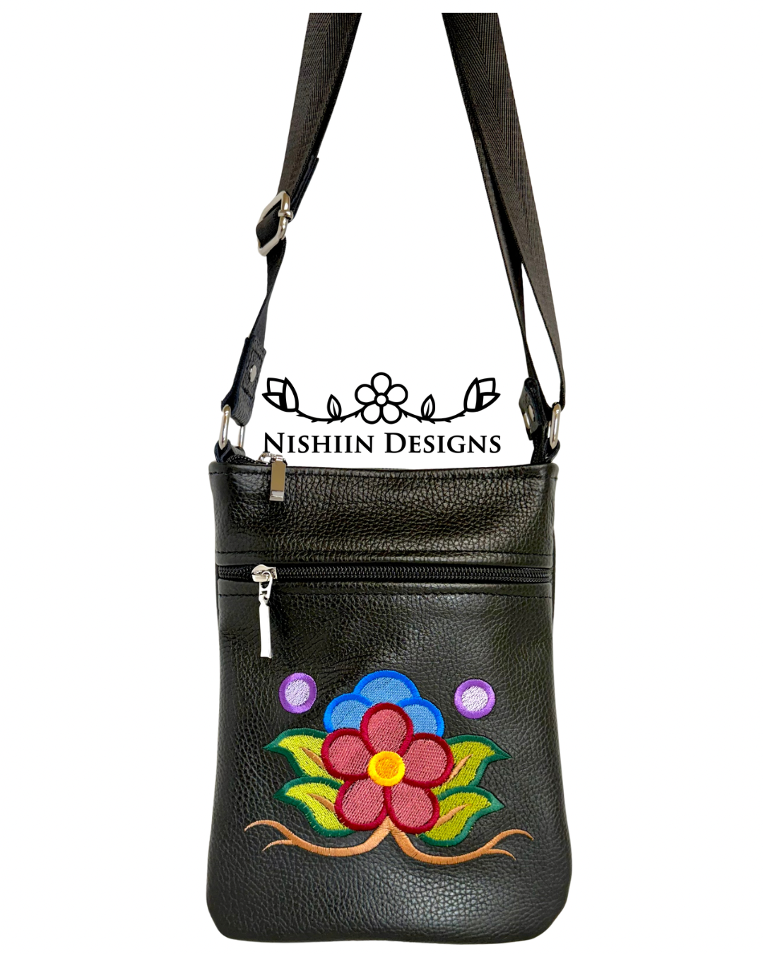 Nishiin Designs Mini Cross Body Purse - Black