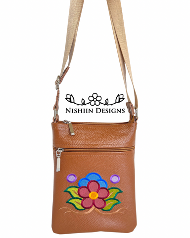 Nishiin Designs Mini Cross Body Purse - Tan