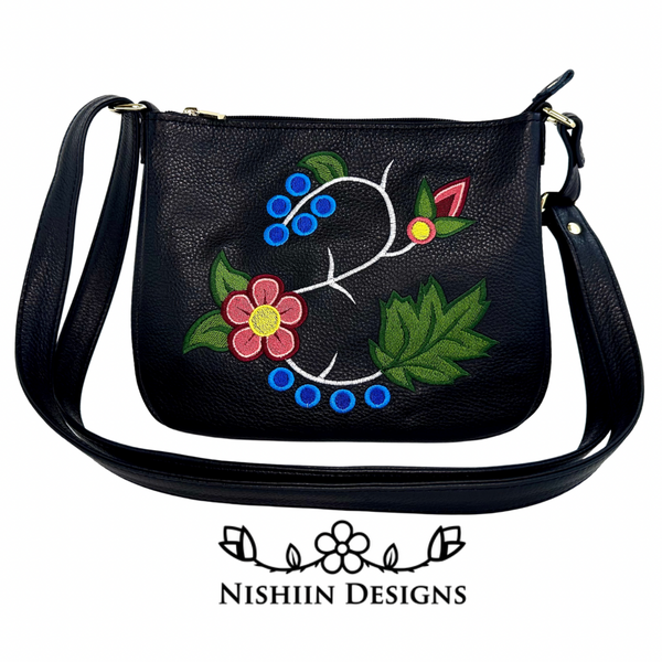 Nishiin Designs Cross Body Purse - Silver Hardware