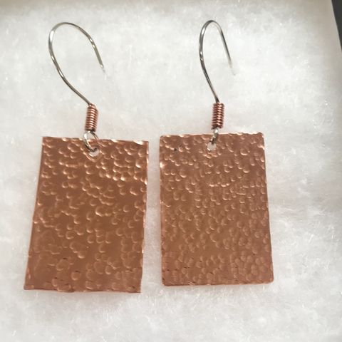 Texturized Copper Rectangles 2