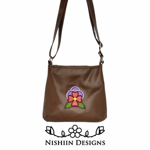 Nishiin Designs Cross Body Purse - Silver Hardware
