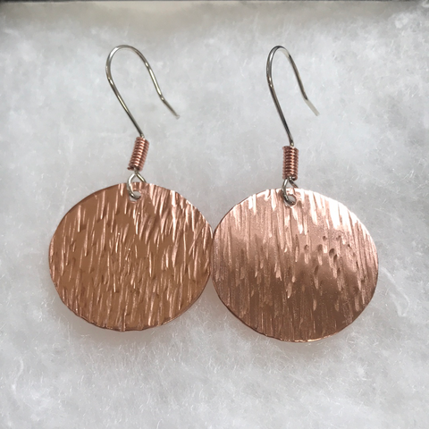 Texturized Copper Discs