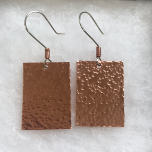 Texturized Copper Rectangles